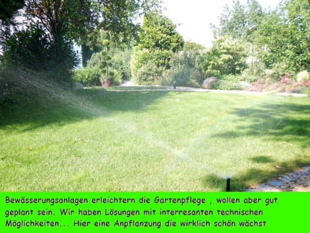 Bild: Bewässerungsanlage