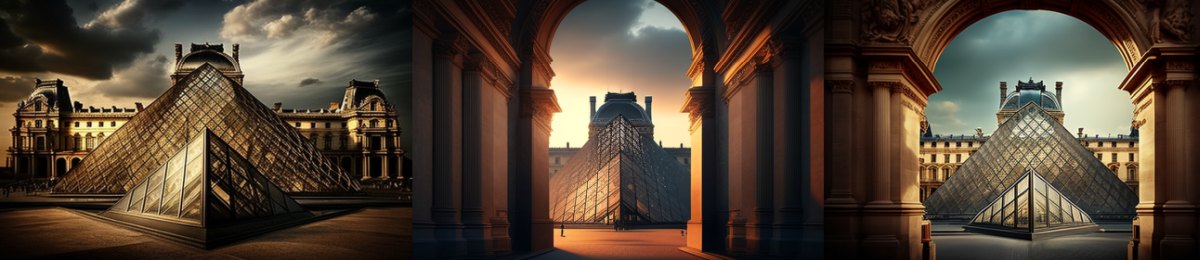 Louvre Museum Paris Frankreich: Das größte und bekannteste Kunstmuseum der Welt mit einer unglaublichen Sammlung von Kunstwerken aus der ganzen Welt.