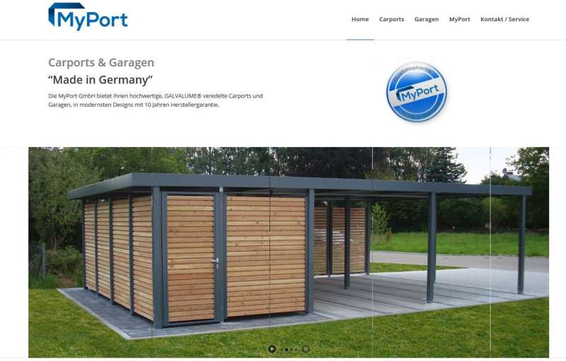 Bild von MyPort GmbH - Carports und Garagen