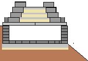 Bild zum BAU-Forumsbeitrag: Kleine Pyramide und mini-Obstkeller mauern  -  Bauplan gut? im Forum Architekt / Architektur
