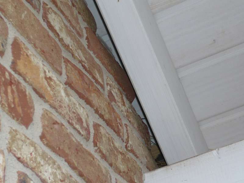Bild zum BAU-Forumsbeitrag: Alle Vögel sind schon da! Wie groß darf der Zwischenraum Klinker und Dachverschalung sein? im Forum Außenwände und Fassaden