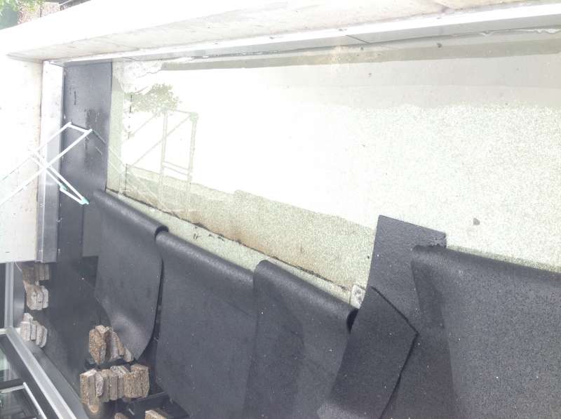 BAU.DE / BAU-Forum: 2. Bild zu Frage "Pfützenbildung auf sanierter Terrasse: Ursachen, Risiken & Lösungen?" im BAU-Forum "Dach" BAU.DE / BAU-Forum: 2. Bild zu Frage "Pfützenbildung auf sanierter Terrasse: Ursachen, Risiken & Lösungen?" im BAU-Forum "Dach"