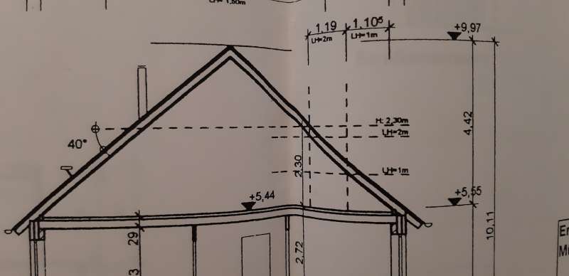 Bild zum BAU-Forumsbeitrag: ausgebauter Dachboden (Studio)  -  Einziehen einer Decke und Raumteilung im Forum Dach
