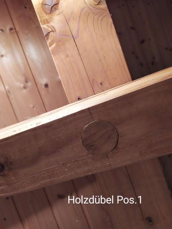 Bild zum BAU-Forumsbeitrag: Holzbalken liegen schief im Forum Dach