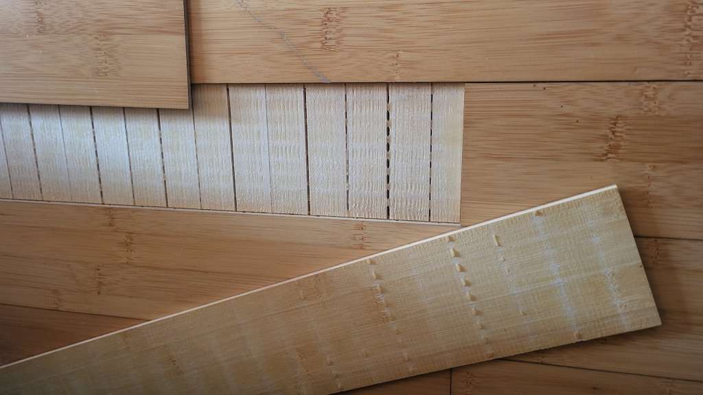 BAU-Forumsbeitrag: Bambusparkett l&ouml;st sich ab: Deckschicht von Tr&auml;gerplatte reparieren?