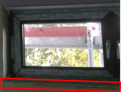 BAU.DE / BAU-Forum: 1. Bild zu Frage "Innenfensterbank (Naturstein) mit Montageschaum befestigt - ist das ok?" im BAU-Forum "Fenster und Außentüren" BAU.DE / BAU-Forum: 1. Bild zu Frage "Innenfensterbank (Naturstein) mit Montageschaum befestigt - ist das ok?" im BAU-Forum "Fenster und Außentüren"