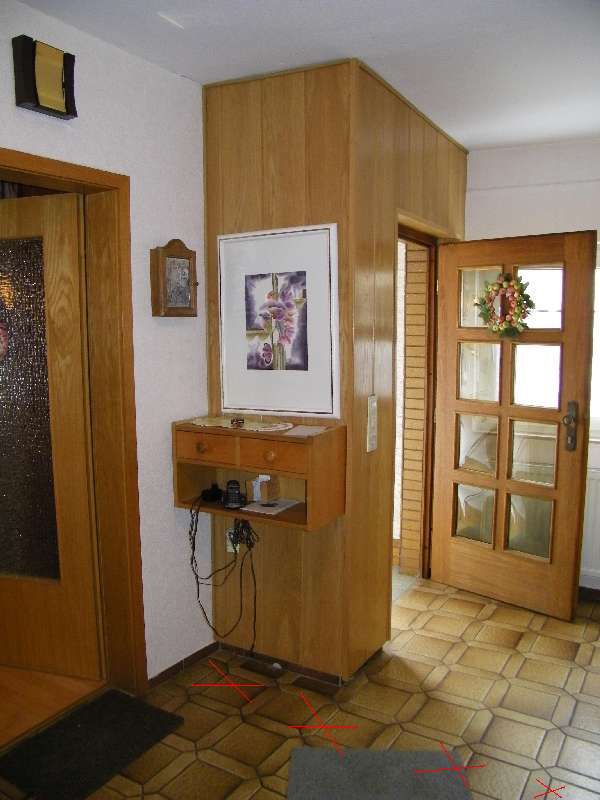 BAU.DE / BAU-Forum: 1. Bild zu Frage "Mauer f&uuml;r Wohnungst&uuml;r bauen: Welche Bauweise bei 70 kg T&uuml;rgewicht & wenig Platz?" im BAU-Forum "Innenw&auml;nde"