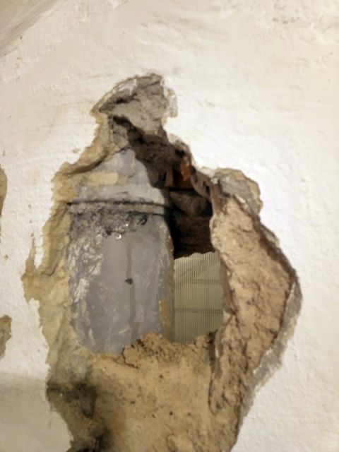 BAU.DE / BAU-Forum: 3. Bild zu Frage "Tragende Wand, aufgeschlitz ist das Gefährlich?" im BAU-Forum "Innenwände"