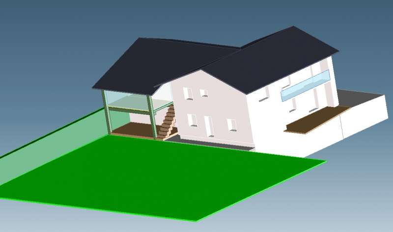 BAU.DE / BAU-Forum: 1. Bild zu Frage "Wintergarten Anbau an Grundst&uuml;cksgrenze: Mindestabstand, Genehmigung & Nachbarrecht?" im BAU-Forum "Bauplanung / Baugenehmigung"