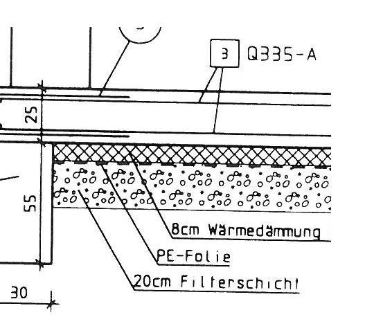 BAU.DE / BAU-Forum: 1. Bild zu Antwort "Bodenplatte Aufbau: Architektenplan mit Lava-Filterschicht" auf die Frage "Frostschürze & Bodenplatte Neubau: Vorbereitung, Aushub, Material & Kosten?" im BAU-Forum "Tiefbau und Spezialtiefbau" BAU.DE / BAU-Forum: 1. Bild zu Antwort "Bodenplatte Aufbau: Architektenplan mit Lava-Filterschicht" auf die Frage "Frostschürze & Bodenplatte Neubau: Vorbereitung, Aushub, Material & Kosten?" im BAU-Forum "Tiefbau und Spezialtiefbau"