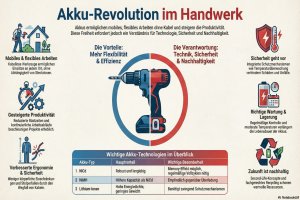 Akkus im Werkzeugkasten: Wie Stromspeicher das Handwerk ver&auml;ndern - Bild: BauKI / BAU.DE