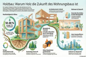 Nachhaltiger Wohnungsbau: Warum Holz die Zukunft ist - Bild: BauKI / BAU.DE
