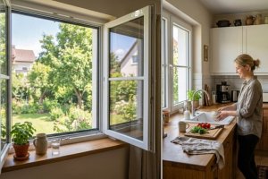 Fliegengitter nach Ma&szlig; - eine sinnvolle Erg&auml;nzung f&uuml;r mehr Wohnkomfort - Bild: window-fashion.com