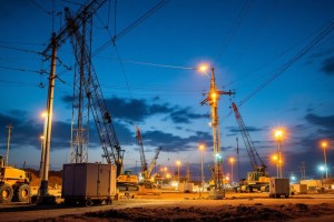 Baustellenbeleuchtung bezeichnet die geplante und normgerechte Ausleuchtung von Baustellen, insbesondere für Arbeiten bei Dunkelheit oder schlechten Lichtverhältnissen.