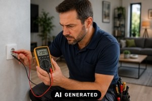 Eine Elektrofachkraft ist eine Person mit einer abgeschlossenen elektrotechnischen Berufsausbildung sowie ausreichender praktischer Erfahrung, um elektrische Anlagen selbstständig zu beurteilen, zu installieren und zu warten. Eine Elektrofachkraft ist eine Person mit einer abgeschlossenen elektrotechnischen Berufsausbildung sowie ausreichender praktischer Erfahrung, um elektrische Anlagen selbstständig zu beurteilen, zu installieren und zu warten.