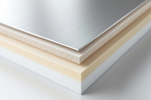 Eine Gipskarton-Verbundplatte ist ein Bauelement, das aus einer Kombination von Gipskarton und anderen Materialien besteht.