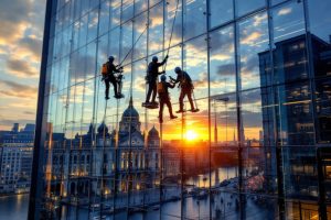 Höhensicherheit beschreibt alle Maßnahmen, Techniken und Vorschriften, die darauf abzielen, Personen bei Arbeiten in der Höhe vor Abstürzen und Verletzungen zu schützen. Höhensicherheit beschreibt alle Maßnahmen, Techniken und Vorschriften, die darauf abzielen, Personen bei Arbeiten in der Höhe vor Abstürzen und Verletzungen zu schützen.