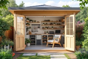 Ein Nebengebäude ist ein zusätzliches Gebäude, das sich auf demselben Grundstück wie das Hauptgebäude befindet.