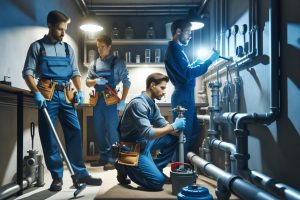 Eine Rohrleitung ist ein System von miteinander verbundenen Rohren, das dazu dient, Flüssigkeiten, Gase oder andere Stoffe von einem Ort zum anderen zu transportieren. Eine Rohrleitung ist ein System von miteinander verbundenen Rohren, das dazu dient, Flüssigkeiten, Gase oder andere Stoffe von einem Ort zum anderen zu transportieren.