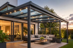 Langlebige Terrassengestaltung: Planung und Montage von Glas-Aluminium-Konstruktionen - Bild: BauKI / BAU.DE