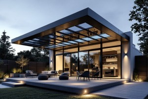 Langlebig, stilvoll, wetterfest: Wie du deine Terrasse optimal überdachst - Bild: BauKI / BAU.DE