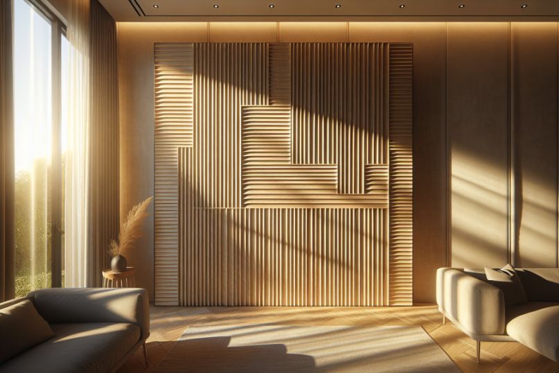 Kreative Designideen: Holz-Akustikpaneele als ästhetisches Element in der Raumgestaltung