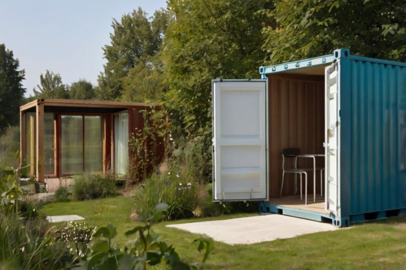 Containerbau bezeichnet die Verwendung von Frachtcontainern als primäres Baumaterial für die Errichtung von Gebäuden und Strukturen. Containerbau bezeichnet die Verwendung von Frachtcontainern als primäres Baumaterial für die Errichtung von Gebäuden und Strukturen.