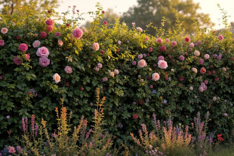 Der Heckenschnitt bezieht sich auf das gezielte Schneiden oder Zurückschneiden einer Hecke, um ihre Größe, Form und Dichte zu kontrollieren.