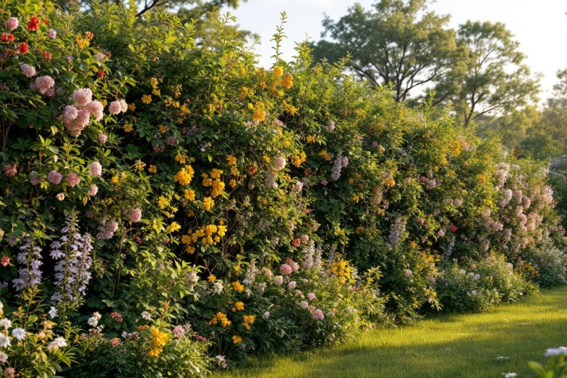 Hecken sind nicht nur schön anzusehen, sondern bieten vielen Tieren ein Zuhause.