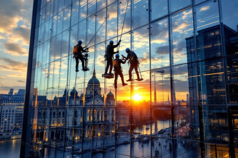 Höhensicherheit beschreibt alle Maßnahmen, Techniken und Vorschriften, die darauf abzielen, Personen bei Arbeiten in der Höhe vor Abstürzen und Verletzungen zu schützen.