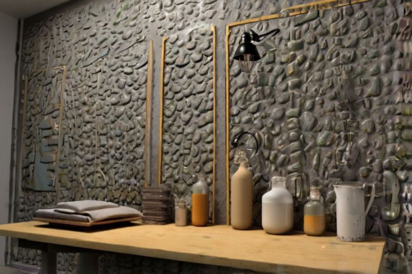 Zementputz ist eine Putzmörtelmischung, die hauptsächlich aus Zement als Bindemittel besteht.