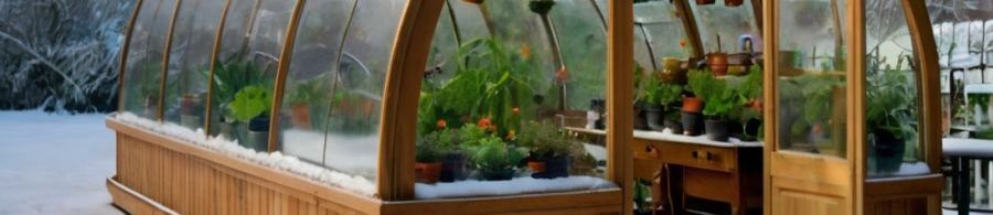 Gewächshaus richtig überwintern: Tipps für Pflege und Pflanzen im Winter